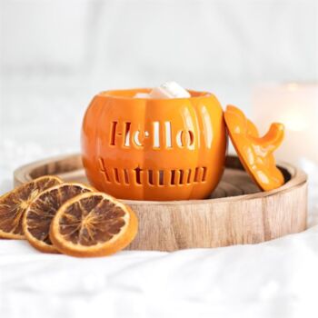 Hello Autumn Pumpkin Oil Burner – Autumn Decor, 2 of 3