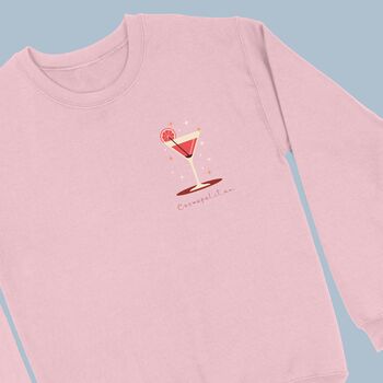 Cosmopolitan Cocktail Women's Sweatshirt, 2 of 2