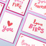 Love You Like Crazy Valentines Card, thumbnail 2 of 2