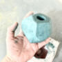 Sustainable Concrete Geometric Chunky Candle Holder, thumbnail 11 of 12