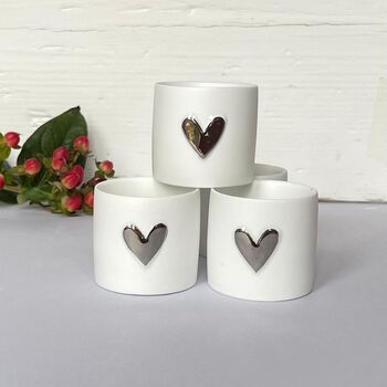 Tealight Holders With Heart Set Of Two, 4 of 4