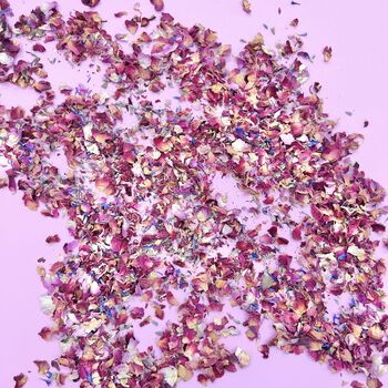 Biodegradable Rose Petal Wedding Confetti, 3 of 3