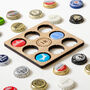 Personalised Number Beer Cap Coaster, thumbnail 3 of 4