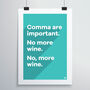 Comma Print, thumbnail 12 of 12