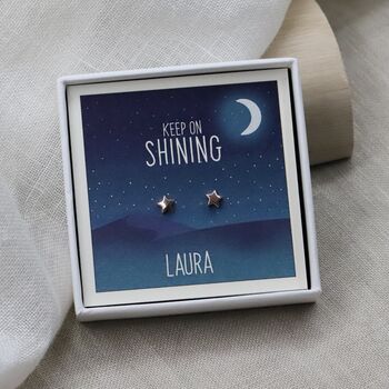 Gift Boxed 'Keep On Shining' Earrings, 4 of 5
