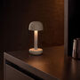 Two Cordless Table Lamp Beige, thumbnail 1 of 2