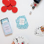 Personalised Wedding Flower Playing Cards In A Tin, thumbnail 1 of 8