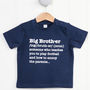 Big Brother Definition T Shirt, thumbnail 6 of 8