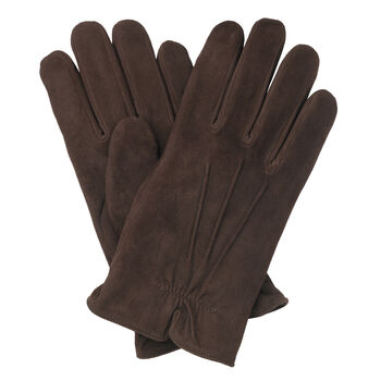 Sandford. Men's Warm Lined Suede Gloves, 2 of 4