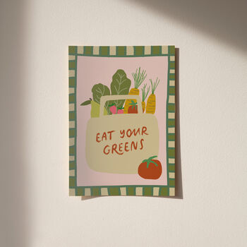 Farmers' Market Fruit And Veg Print, 9 of 9