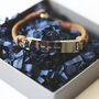 Gifts For Him Engraved Men Leather Bracelet, thumbnail 2 of 12