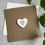 Proud Of You Porcelain Heart Keepsake Congratulations Card, thumbnail 1 of 4