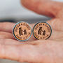 Daddy And Child Bear 'Since…' Personalised Cufflinks, thumbnail 1 of 7