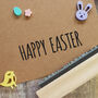 Happy Easter Skinny Font Rubber Stamp, thumbnail 1 of 2