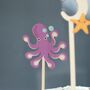 Personalised Cake Topper, Sea Creatures, thumbnail 3 of 9