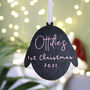 Personalised Baby First Christmas Penguin Decoration, thumbnail 8 of 10