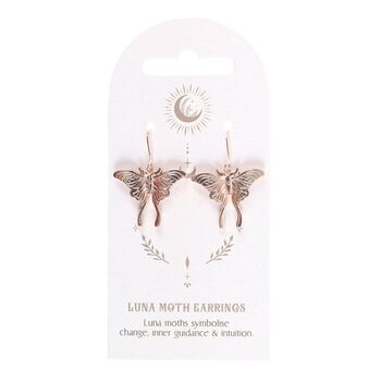 Luna Moth Earrings, 2 of 3