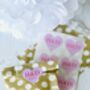 Personalised Heart Wedding Stickers, thumbnail 5 of 10