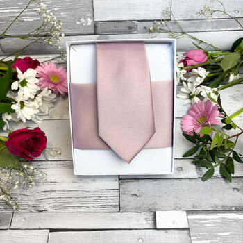 Suede Pink Wedding Set, 5 of 9