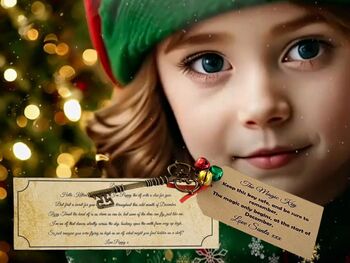 Santa's Lost Keys: Advent Calendar Treasure Hunt, With Personalised Option, 5 of 8