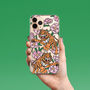 Peony Tiger Phone Case For iPhone, thumbnail 6 of 9