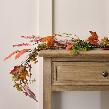 Orange Autumn Leaf Garland, 4 of 5