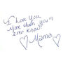 Personalised Handwriting Wedding Dress Label, thumbnail 3 of 5