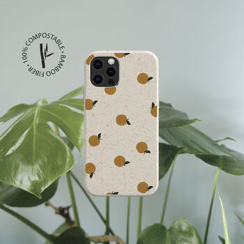 Oranges Eco Friendly, Biodegradable Phone Case, 5 of 8