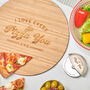 Personalised Couples Pizza Board And Cutter Set, thumbnail 1 of 5