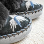 Women's Handmade Sheepskin Slippers Ayla, thumbnail 3 of 3