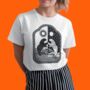 Sun And Moon Bear Women's Fit T Shirt, thumbnail 3 of 6