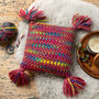 Ellie Cushion Easy Crochet Kit, thumbnail 1 of 8