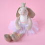 Personalised Ballerina Bunny Doll, thumbnail 1 of 3