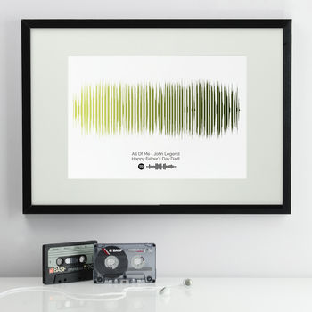 Personalised Sound Wave Art You Can Hear, 5 of 11