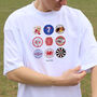Man United Beer Mats Oversized T Shirt, thumbnail 4 of 10