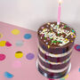 Mini Birthday Brownie Cake, thumbnail 1 of 4