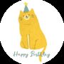 Cat Birthday Lollipop, thumbnail 2 of 4