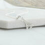 Giraffe Pendant Necklace In Sterling Silver, thumbnail 1 of 8