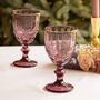 Mulberry Red Glass Tableware Collection, thumbnail 4 of 6