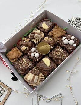 Christmas Topped Brownie Bites, 3 of 4