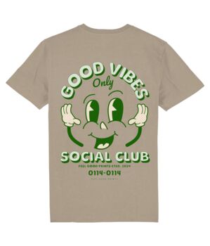 Good Vibes Only, Unisex Graphic T Shirt, 9 of 11