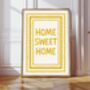 Home Sweet Home Print, thumbnail 6 of 10