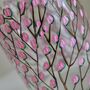 Cherry Blossom Hand Painted Bud Vase, thumbnail 5 of 8