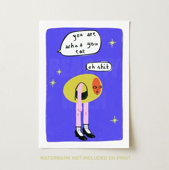 Olive Lover Kitchen Art Print, 2 of 2