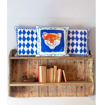 Tiger Head Cushion, 5 of 7