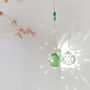 Xl Raw Aventurine And Agate Crystal Suncatcher 60cm, thumbnail 3 of 5
