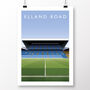 Leeds United Elland Road Poster, thumbnail 2 of 7