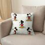 Disney Mickey Mouse Stripe Piped Cushion 45x45cm, thumbnail 3 of 3