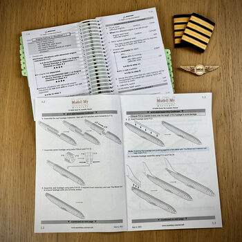 Boeing 737 Max Eight Model Plane Personalised Wooden Kit, 11 of 11