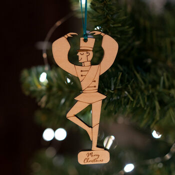 Personalised Dancing Nutcracker Christmas Decoration, 3 of 6